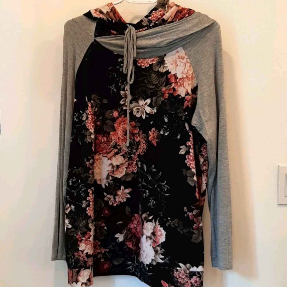 Egs California floral hoodie